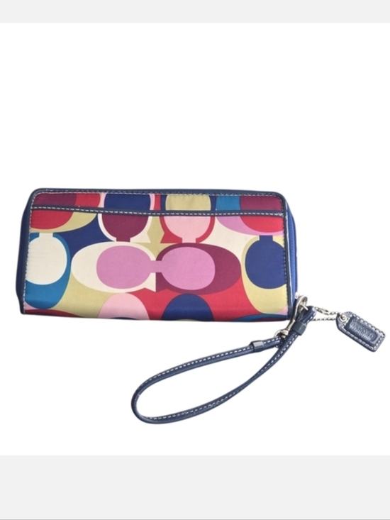 Coach Handbags - Coach Multicolor Signature C Wristlet Wallet
